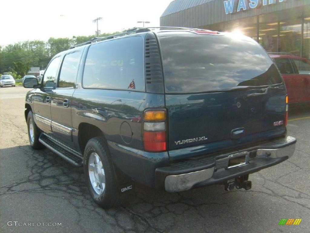 2005 Yukon XL SLT 4x4 - Blue Green Crystal / Neutral/Shale photo #2