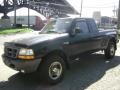 1998 Black Ford Ranger XLT Extended Cab 4x4  photo #2