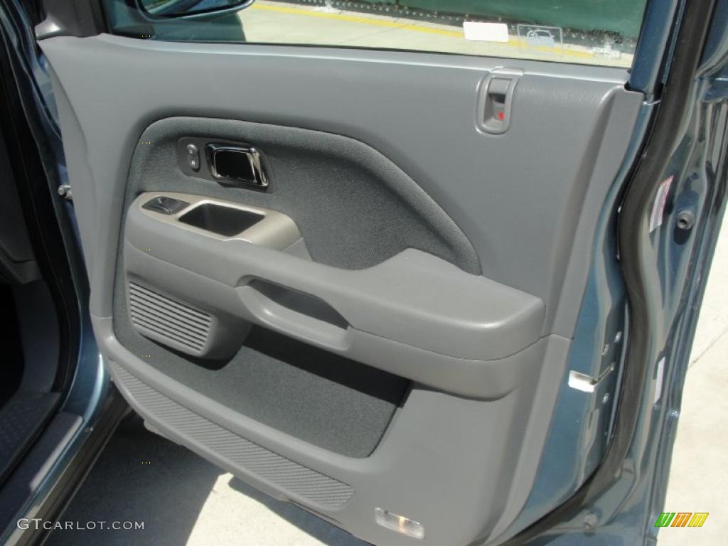 2008 Pilot Value Package - Steel Blue Metallic / Gray photo #22