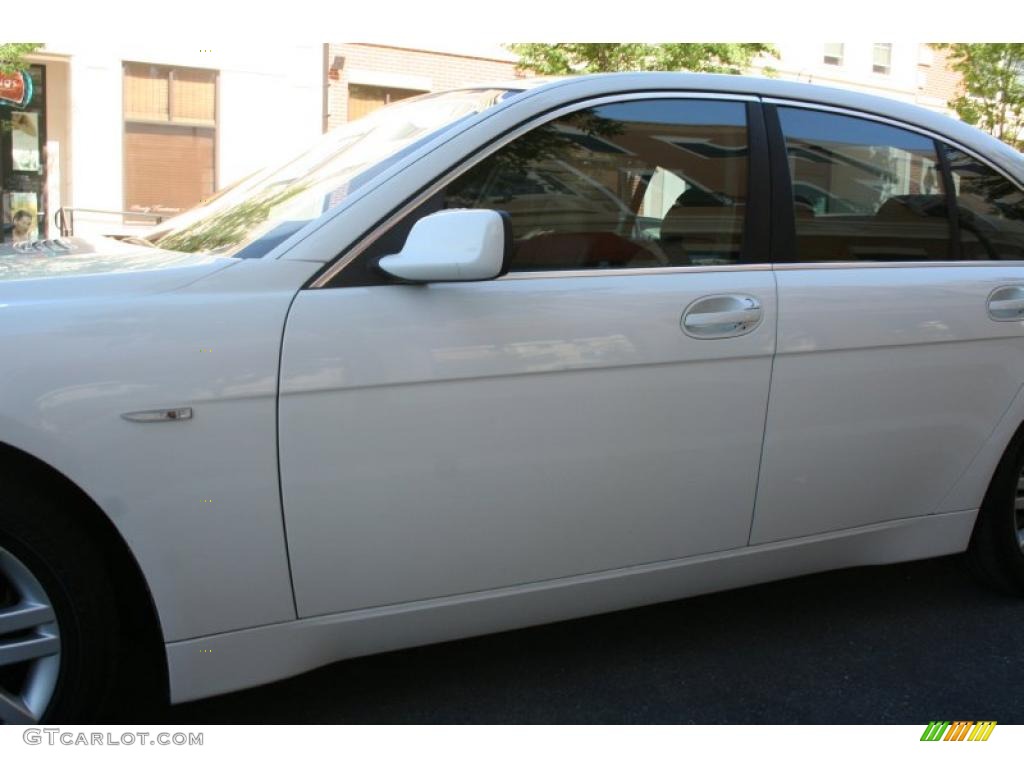 2003 7 Series 745i Sedan - Alpine White / Dark Beige/Beige III photo #7