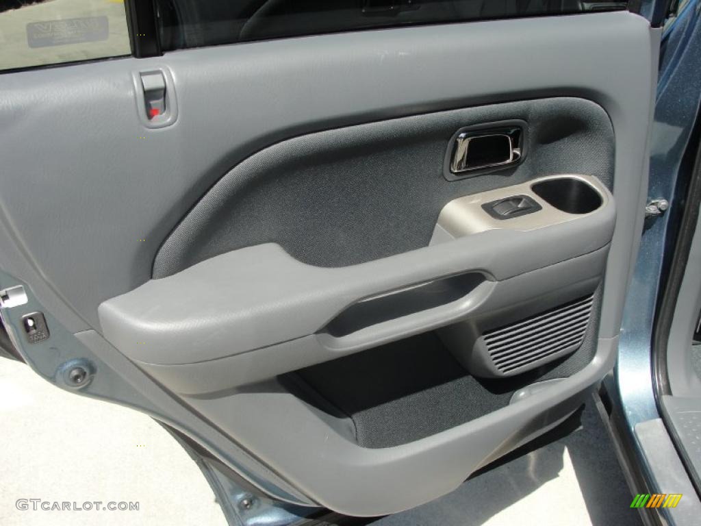 2008 Pilot Value Package - Steel Blue Metallic / Gray photo #29