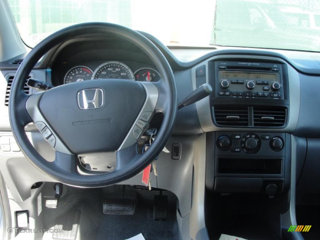 2008 Pilot Value Package - Steel Blue Metallic / Gray photo #35