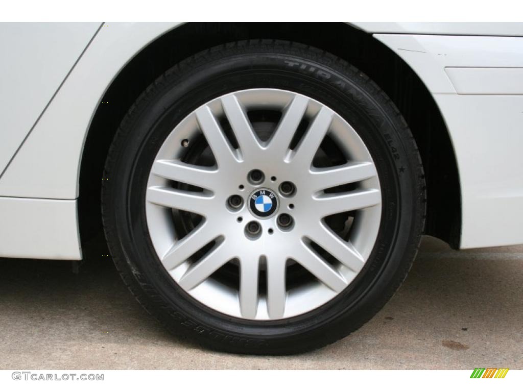2003 7 Series 745i Sedan - Alpine White / Dark Beige/Beige III photo #22