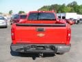 2009 Victory Red Chevrolet Silverado 1500 LT Extended Cab 4x4  photo #3