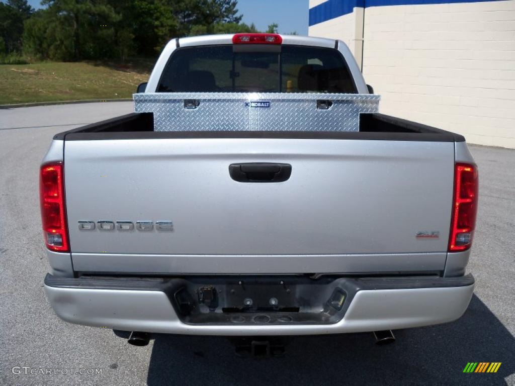 2004 Ram 1500 SLT Regular Cab - Bright Silver Metallic / Dark Slate Gray photo #6