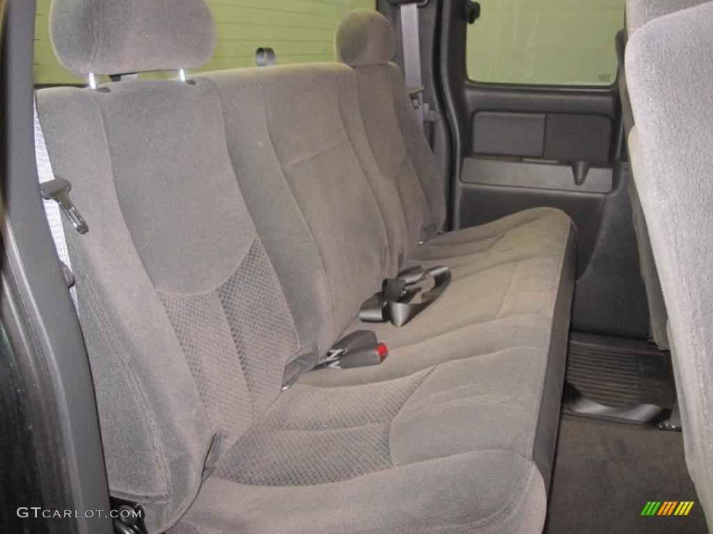 2005 Silverado 2500HD LS Extended Cab 4x4 - Dark Green Metallic / Medium Gray photo #8