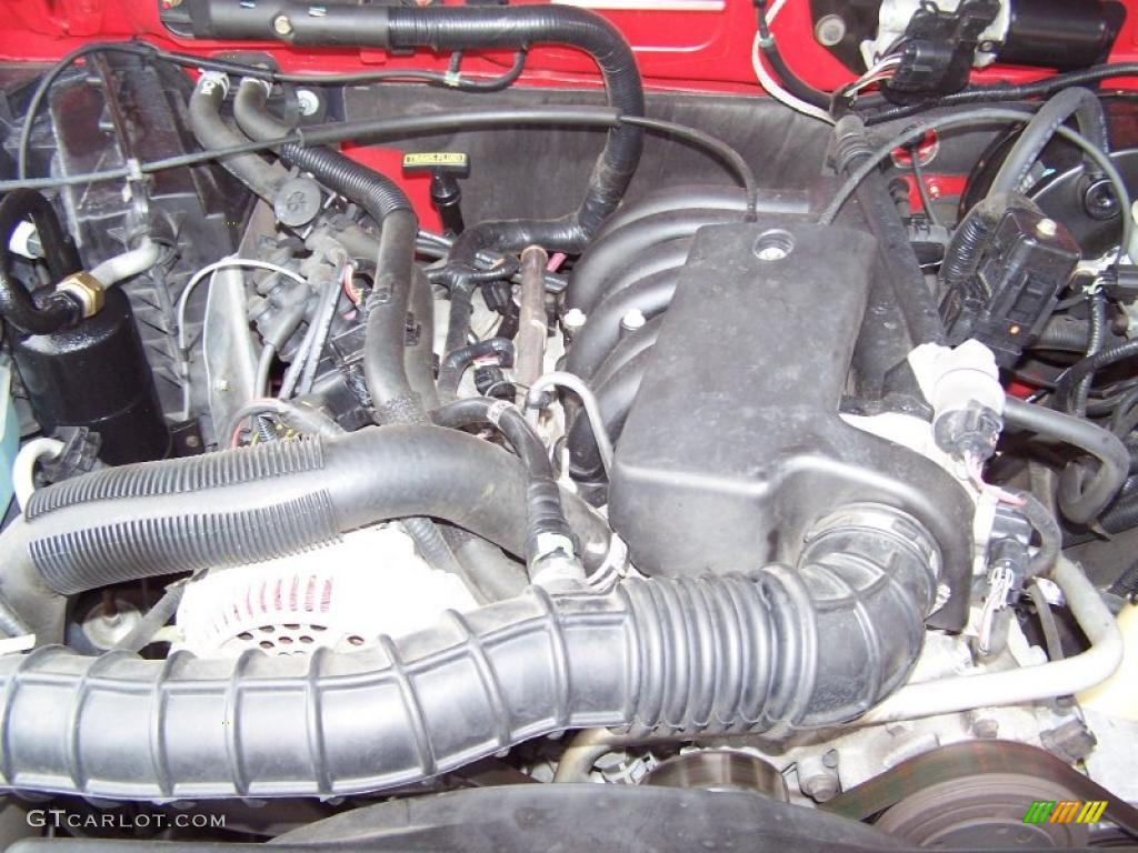 2004 Ranger Tremor SuperCab - Bright Red / Medium Dark Flint photo #12