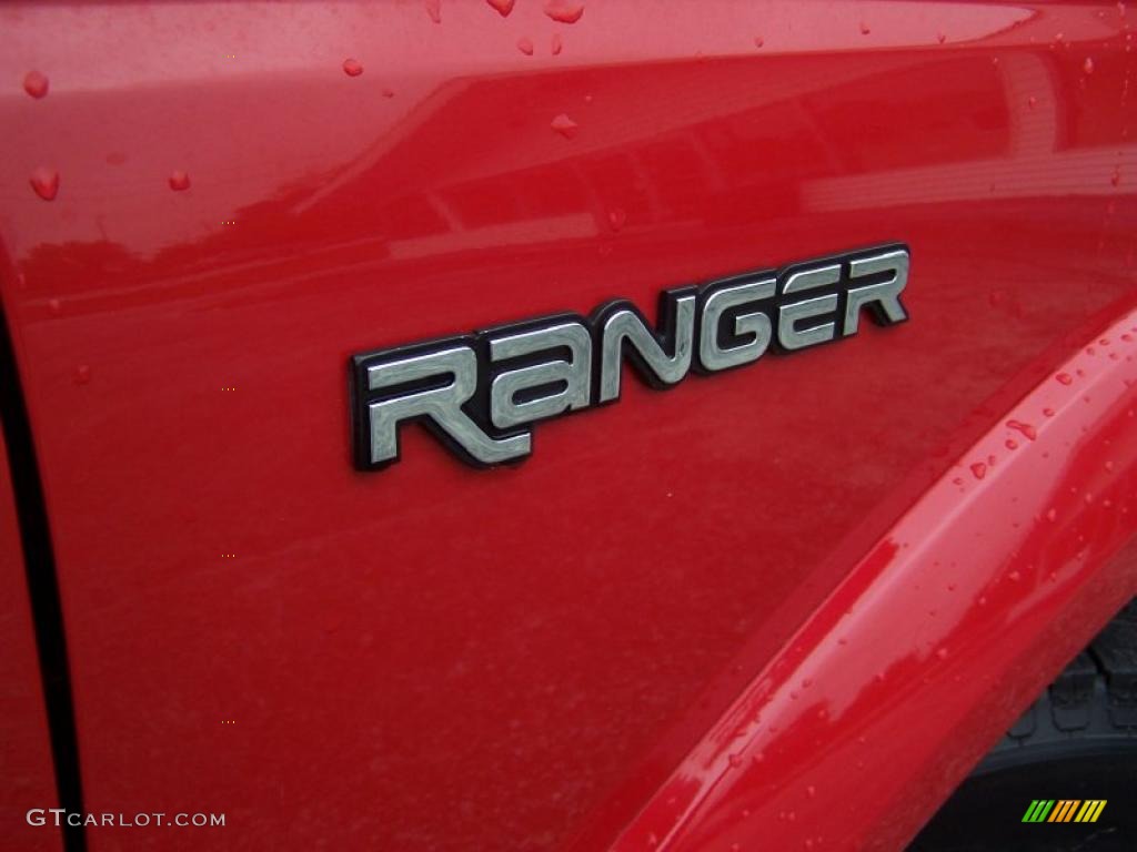2004 Ranger Tremor SuperCab - Bright Red / Medium Dark Flint photo #15