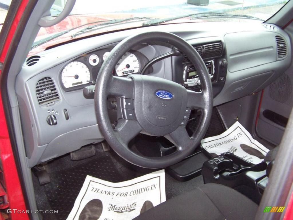 2004 Ranger Tremor SuperCab - Bright Red / Medium Dark Flint photo #21