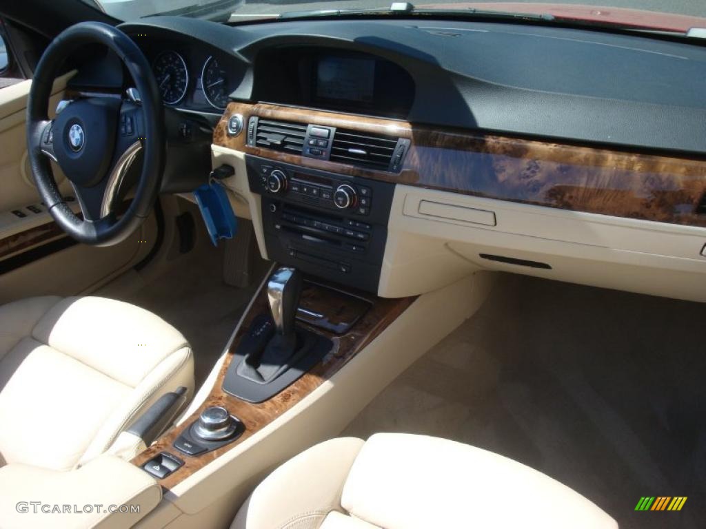 2008 3 Series 328i Convertible - Crimson Red / Cream Beige photo #12