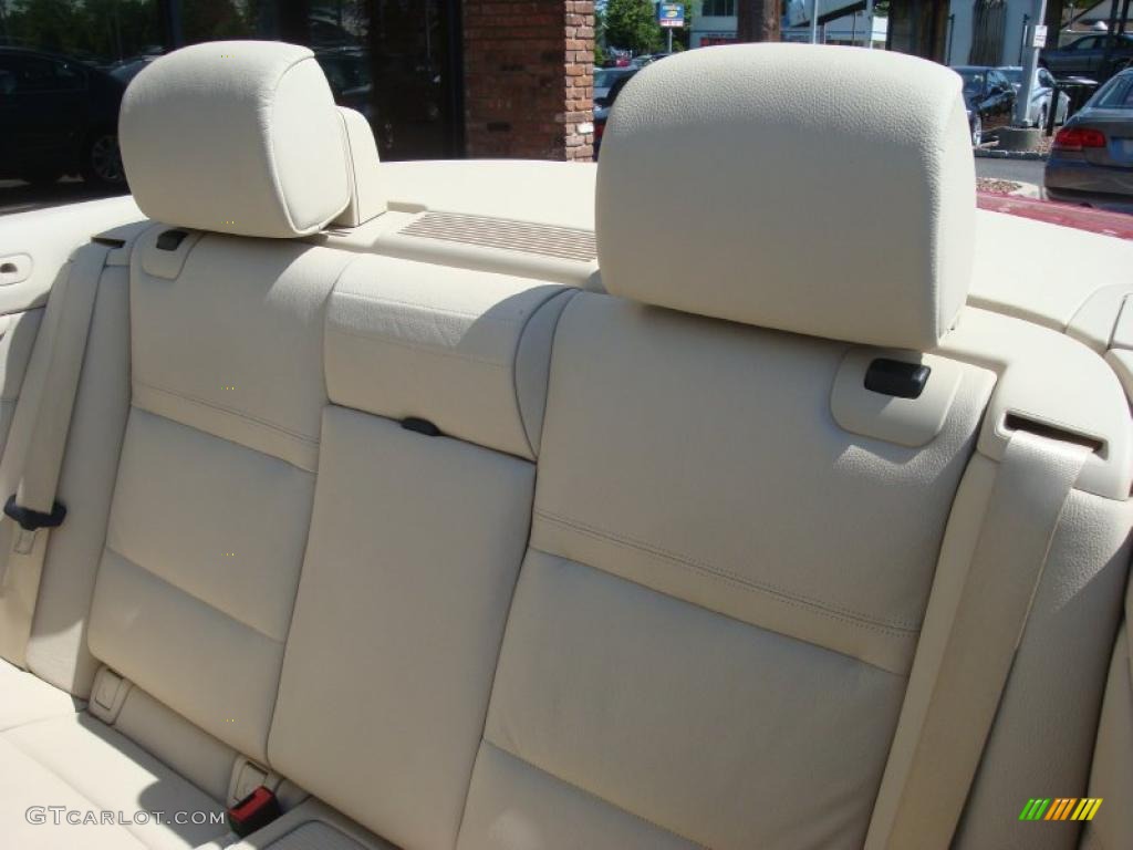 2008 3 Series 328i Convertible - Crimson Red / Cream Beige photo #13