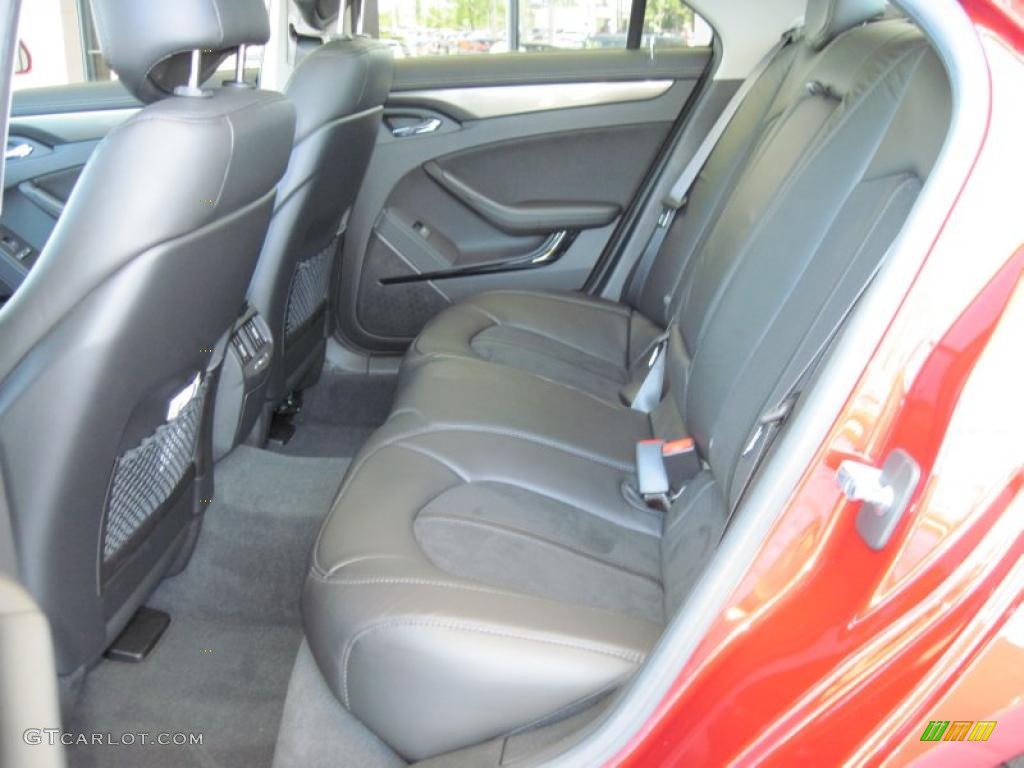 2009 CTS -V Sedan - Crystal Red / Ebony photo #9