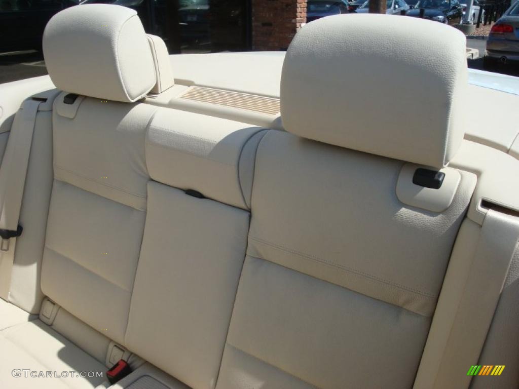 2007 3 Series 328i Convertible - Alpine White / Cream Beige photo #14