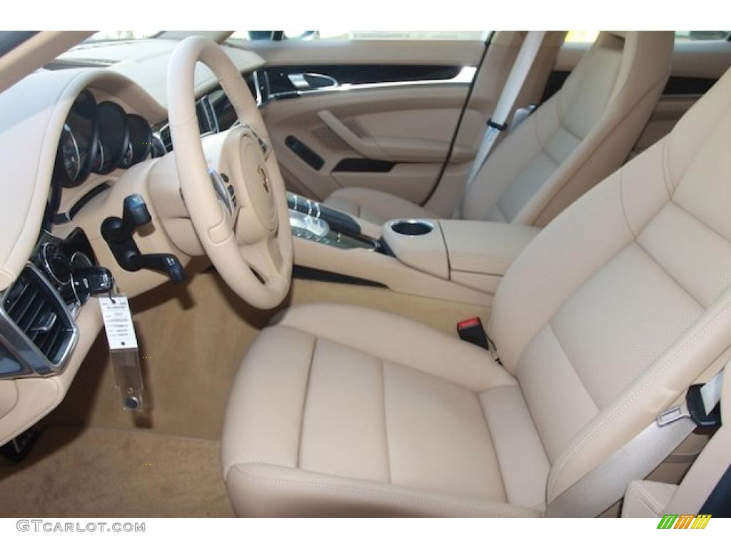 2010 Panamera S - Jet Green Metallic / Luxor Beige photo #10
