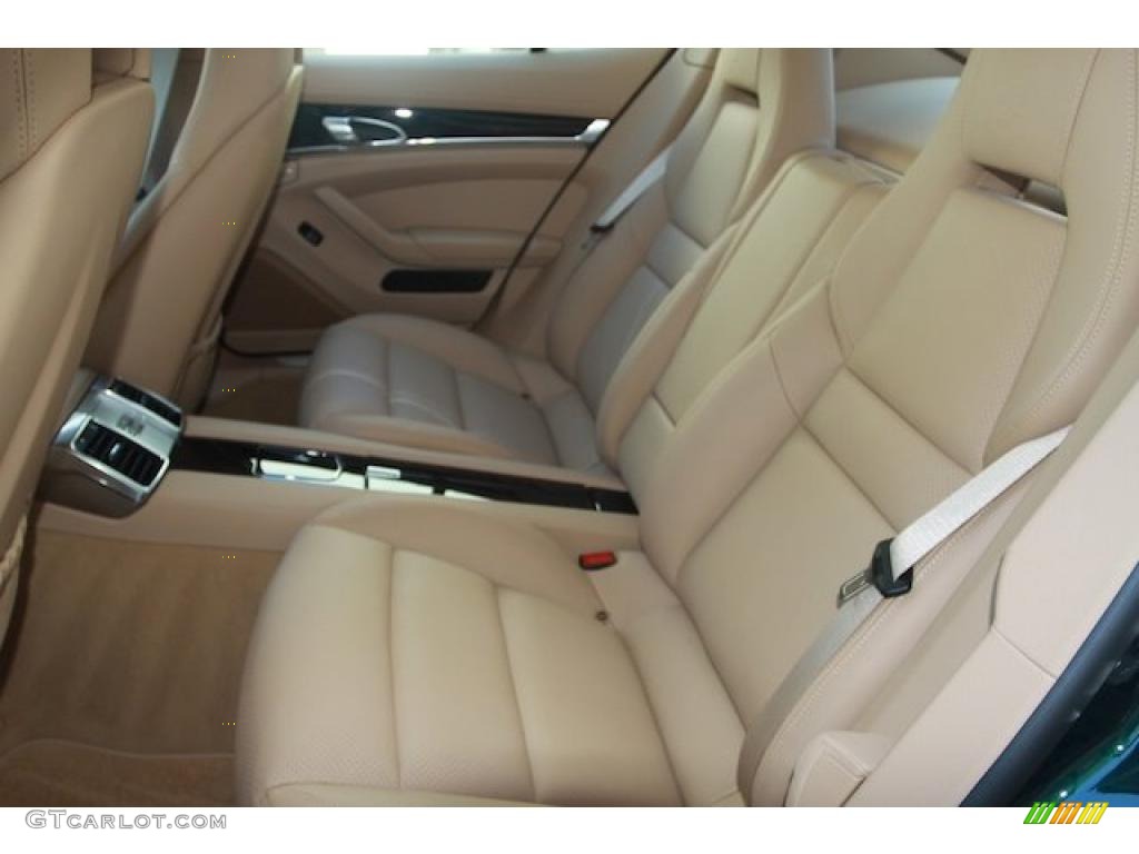 2010 Panamera S - Jet Green Metallic / Luxor Beige photo #12