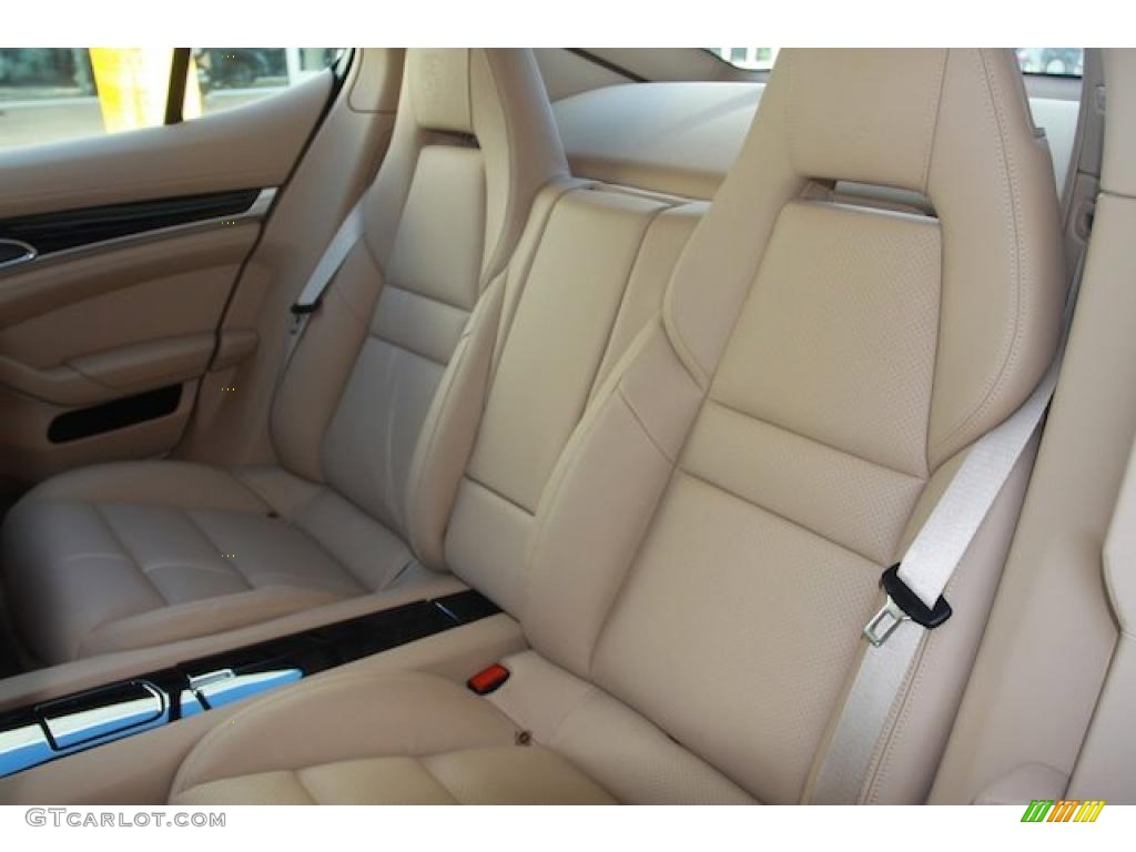 2010 Panamera S - Jet Green Metallic / Luxor Beige photo #13