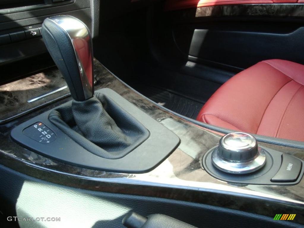 2008 3 Series 328xi Coupe - Alpine White / Coral Red/Black photo #16