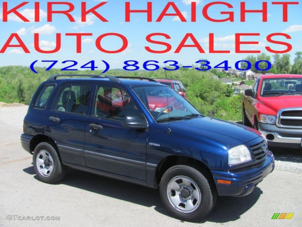 Indigo Blue Metallic Suzuki Vitara