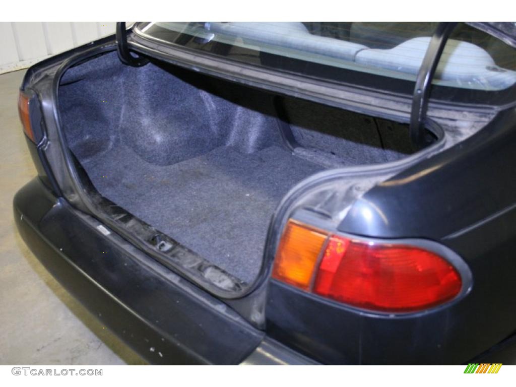 1997 Sentra GXE - Super Black / Light Gray photo #11
