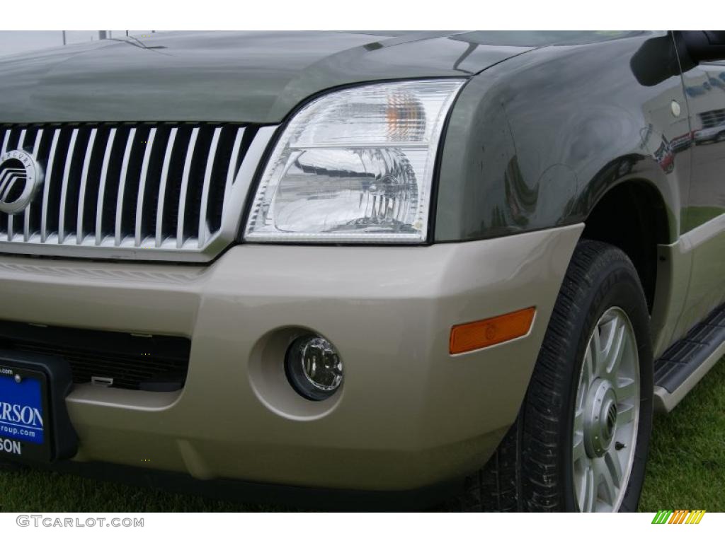 2004 Mountaineer AWD - Estate Green Metallic / Medium Dark Parchment photo #4