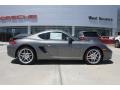 2010 Meteor Grey Metallic Porsche Cayman S  photo #3