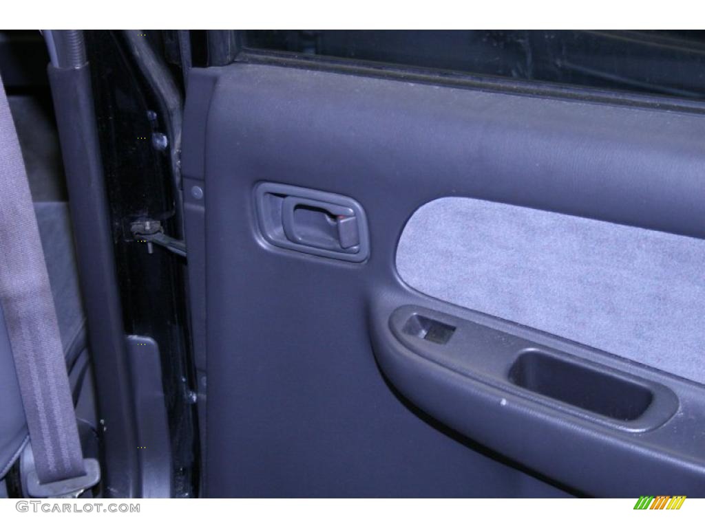 1997 Sentra GXE - Super Black / Light Gray photo #23