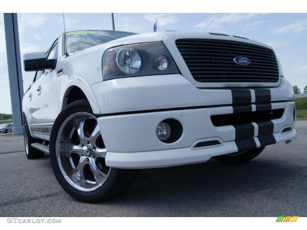 2008 F150 Roush Stage 1 SuperCrew - Oxford White / Black Sport photo #1