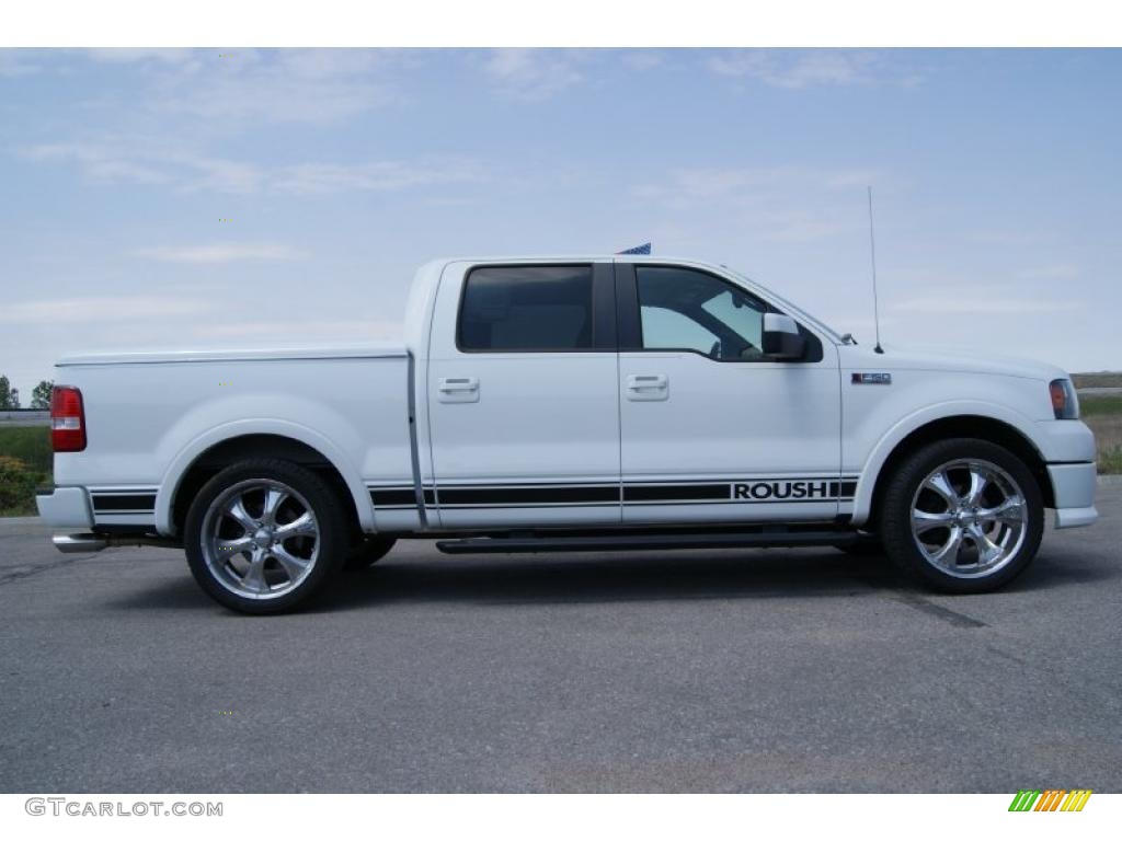 2008 F150 Roush Stage 1 SuperCrew - Oxford White / Black Sport photo #5