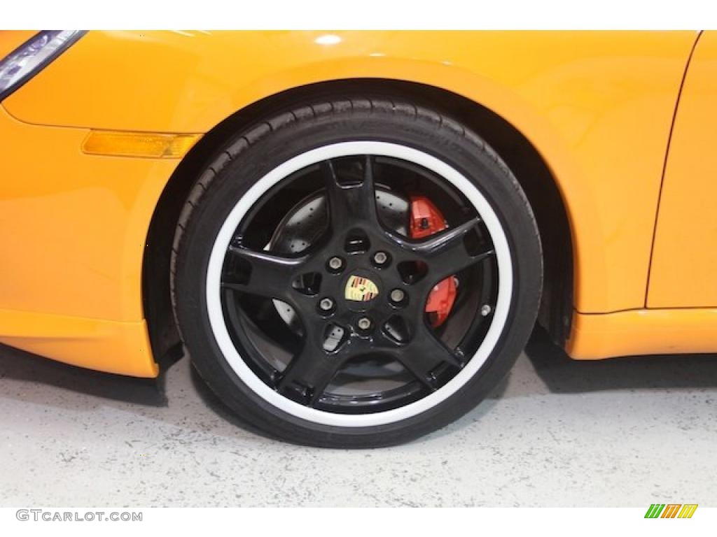2008 Boxster S Limited Edition - Orange / Black w/ Alcantara Seat Inlay photo #14