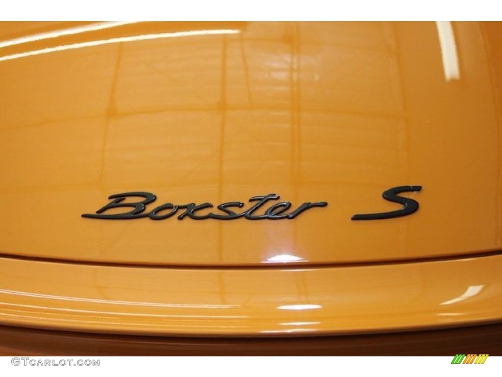 2008 Boxster S Limited Edition - Orange / Black w/ Alcantara Seat Inlay photo #19