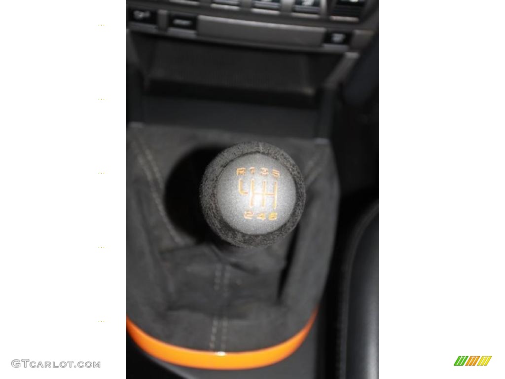 2008 Boxster S Limited Edition - Orange / Black w/ Alcantara Seat Inlay photo #30
