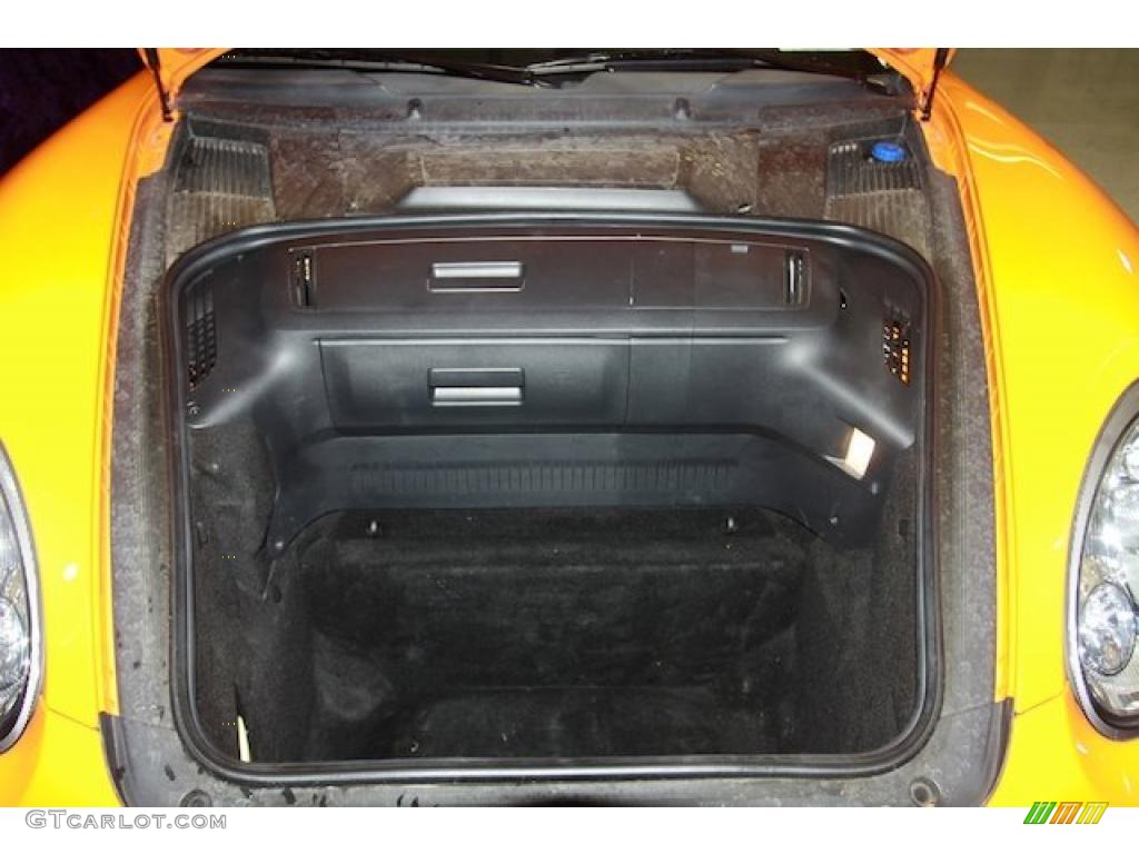 2008 Boxster S Limited Edition - Orange / Black w/ Alcantara Seat Inlay photo #36