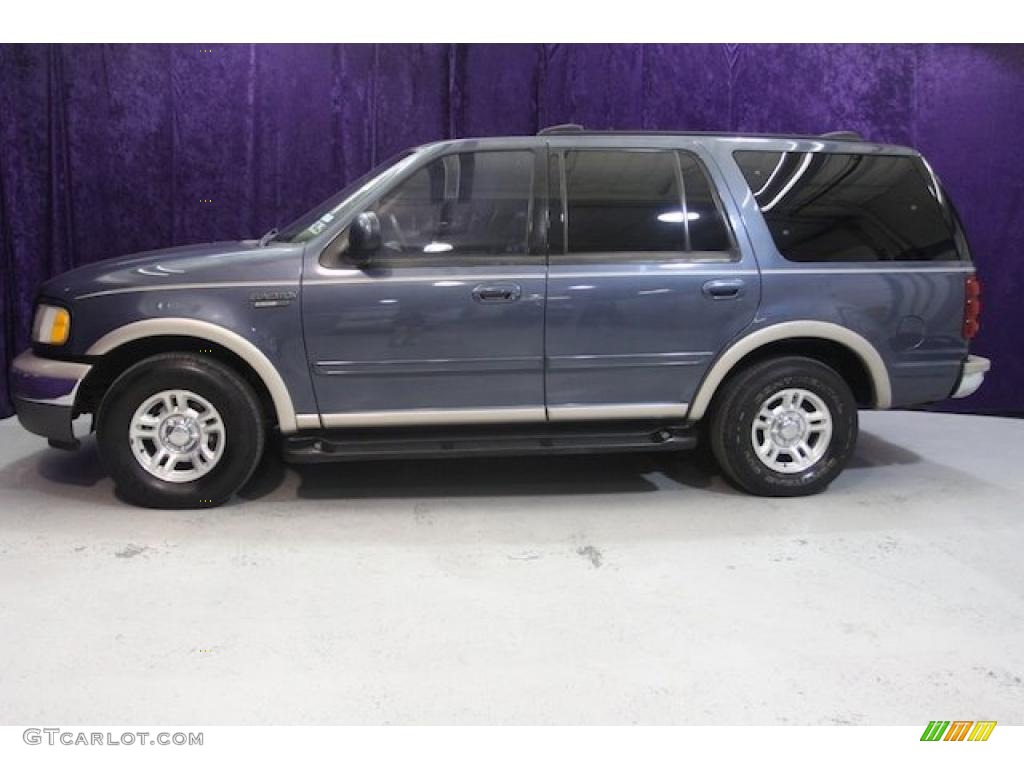 Medium Wedgewood Blue Metallic 1999 Ford Expedition Eddie Bauer Exterior Photo #29652113