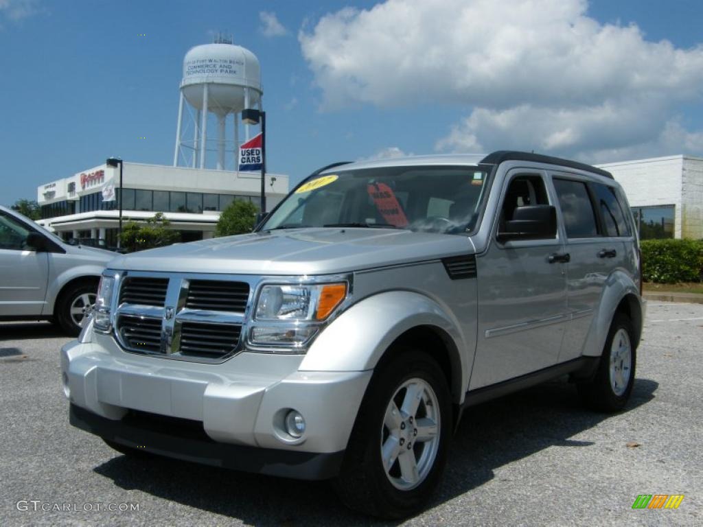 Bright Silver Metallic Dodge Nitro