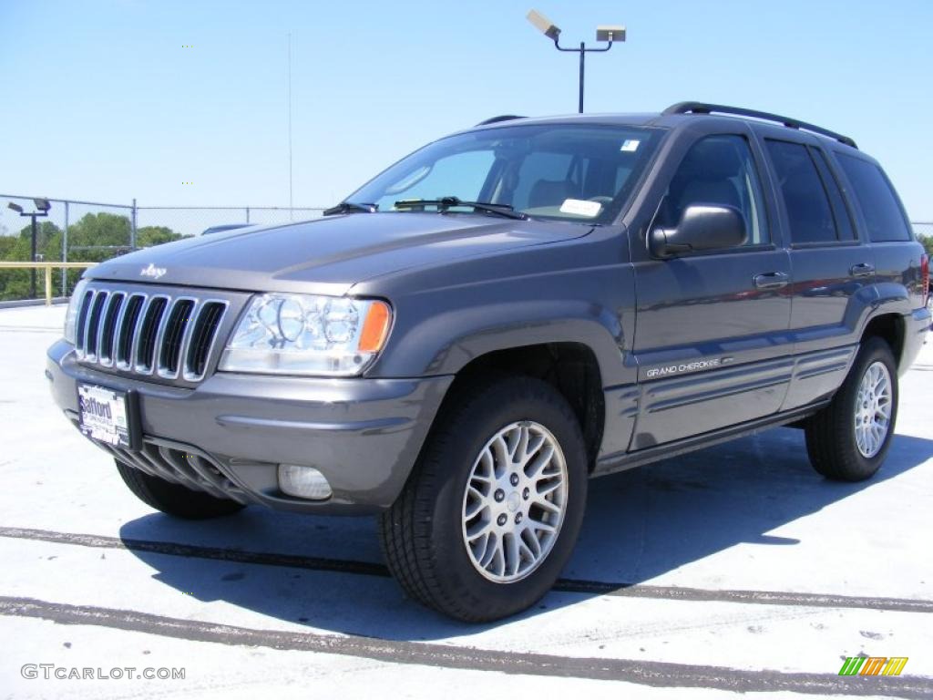 2003 Grand Cherokee Limited 4x4 - Graphite Metallic / Sandstone photo #1