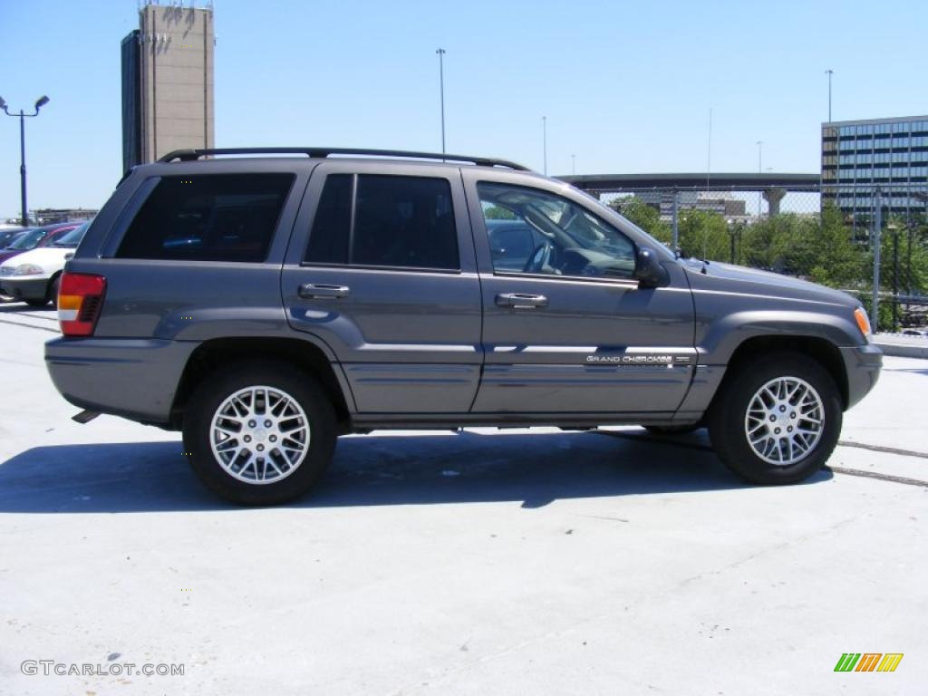 2003 Grand Cherokee Limited 4x4 - Graphite Metallic / Sandstone photo #4