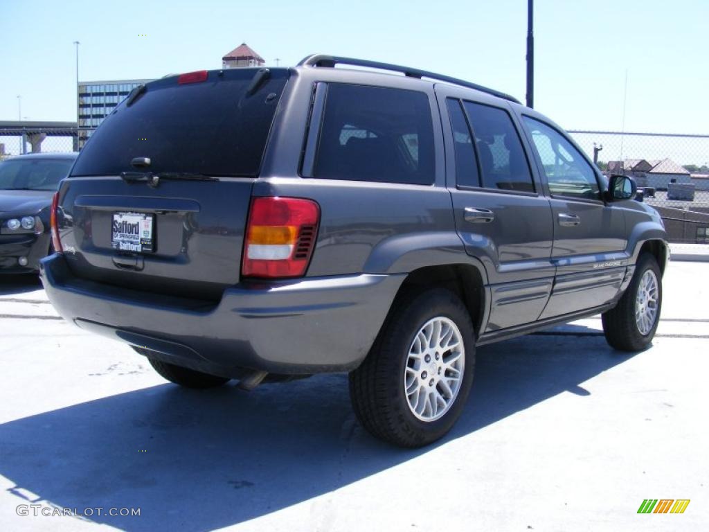 2003 Grand Cherokee Limited 4x4 - Graphite Metallic / Sandstone photo #5