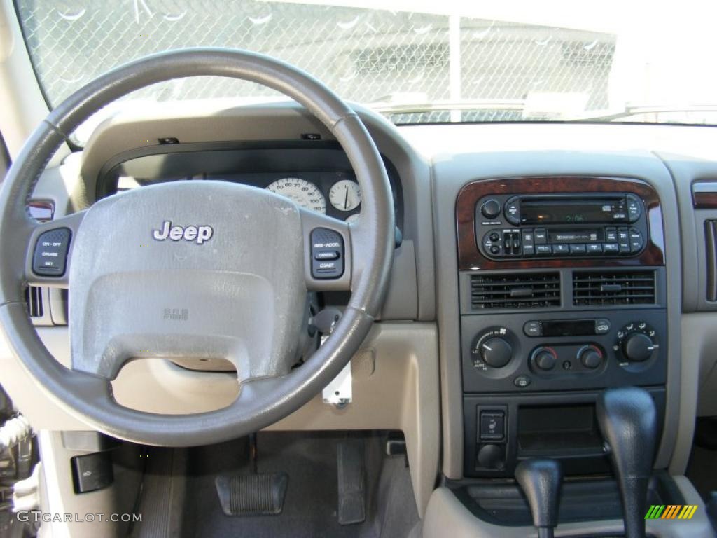 2003 Grand Cherokee Limited 4x4 - Graphite Metallic / Sandstone photo #11