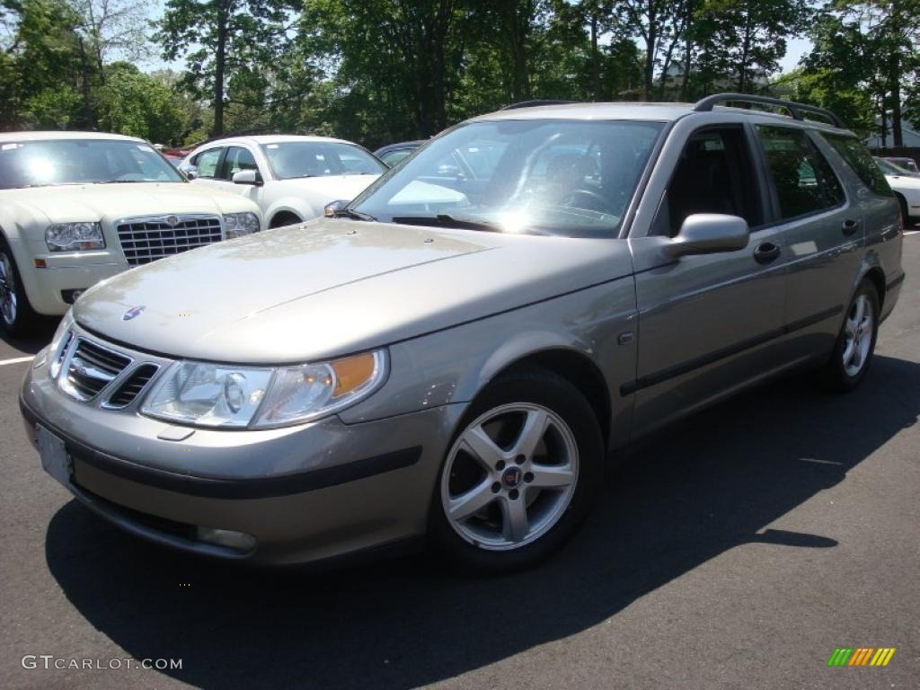 2003 9-5 Arc Sport Wagon - Steel Grey Metallic / Charcoal Gray photo #1