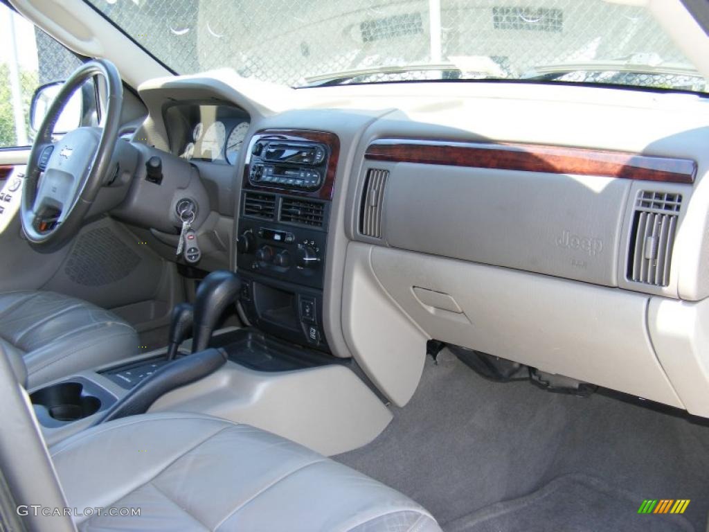 2003 Grand Cherokee Limited 4x4 - Graphite Metallic / Sandstone photo #18