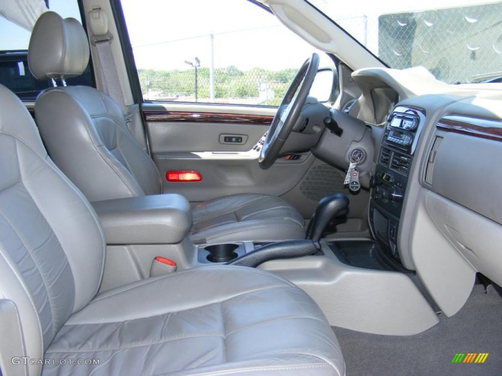 2003 Grand Cherokee Limited 4x4 - Graphite Metallic / Sandstone photo #20