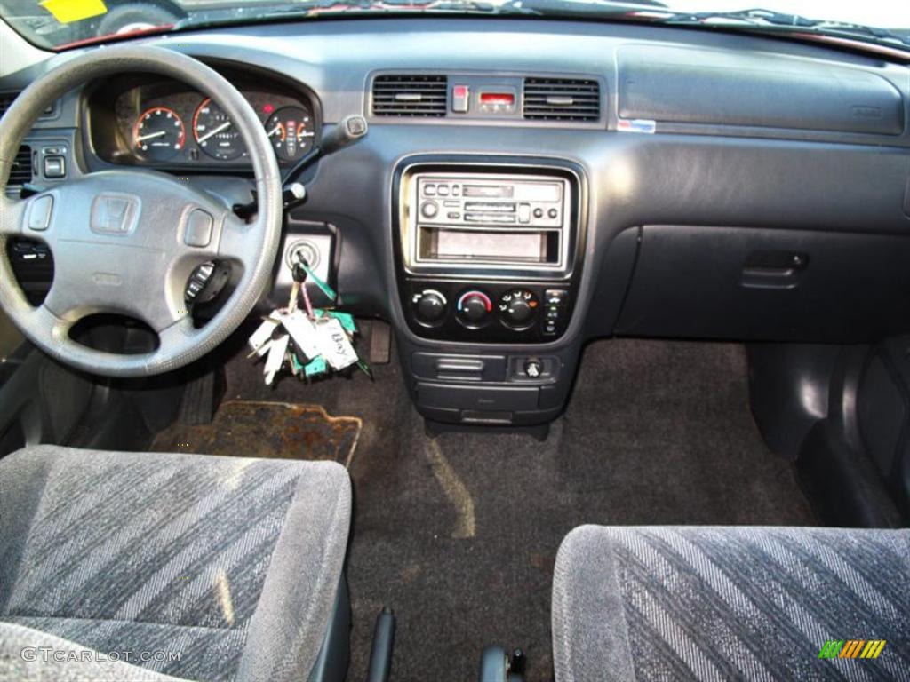 2001 CR-V LX - Milano Red / Dark Gray photo #9