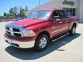 2010 Inferno Red Crystal Pearl Dodge Ram 1500 SLT Quad Cab 4x4  photo #1