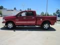 2010 Inferno Red Crystal Pearl Dodge Ram 1500 SLT Quad Cab 4x4  photo #3