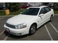 Cream White 2003 Saturn L Series L300 Sedan