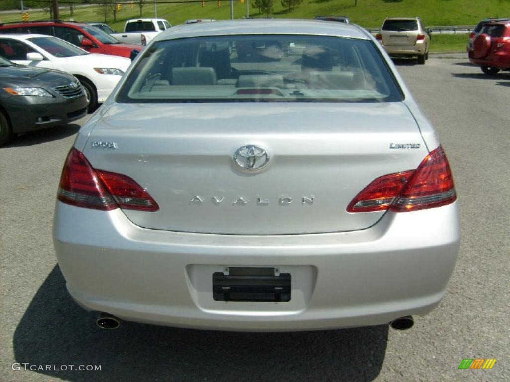 2008 Avalon Limited - Classic Silver Metallic / Ash Gray photo #6
