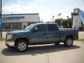 2010 Stealth Gray Metallic GMC Sierra 1500 SLE Crew Cab 4x4  photo #2