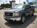 2010 Stealth Gray Metallic GMC Sierra 1500 SLE Crew Cab 4x4  photo #3