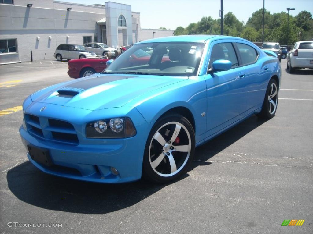 2008 B5 Blue Pearl Dodge Charger SRT-8 Super Bee #29599566 | GTCarLot ...