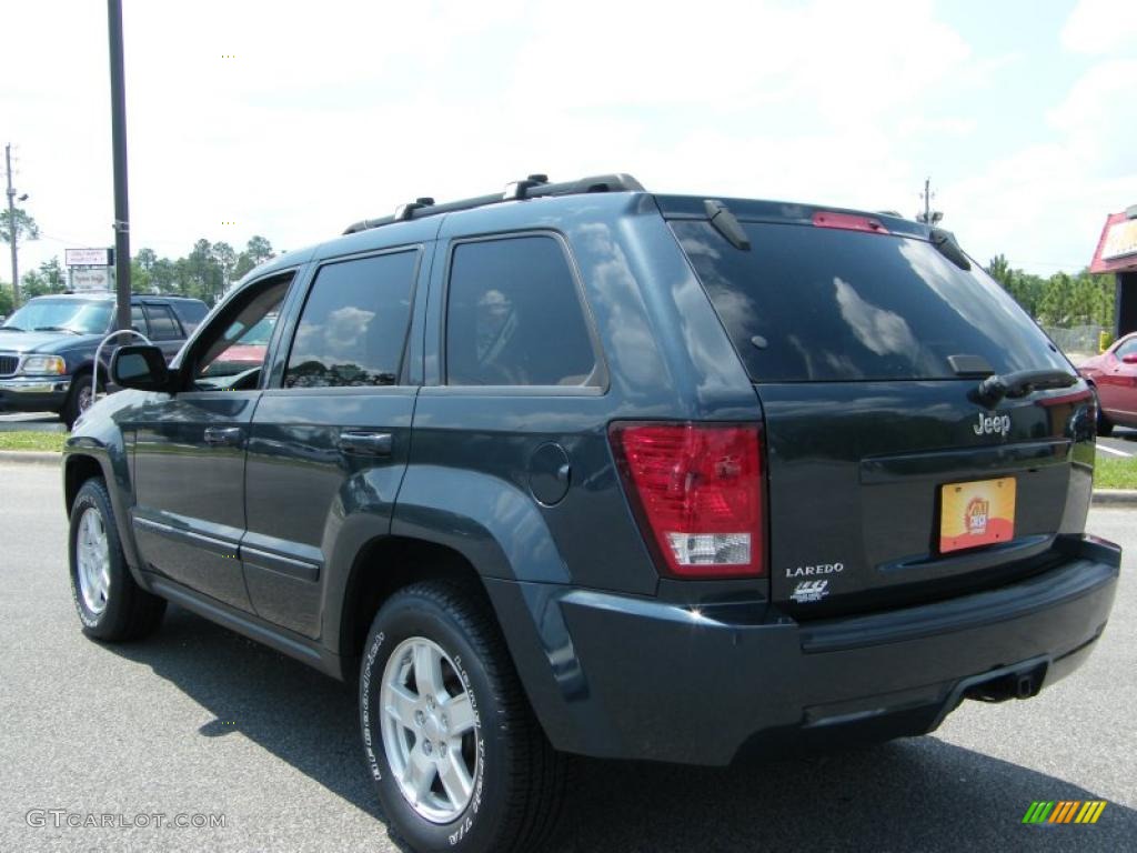 2007 Grand Cherokee Laredo - Steel Blue Metallic / Medium Slate Gray photo #3